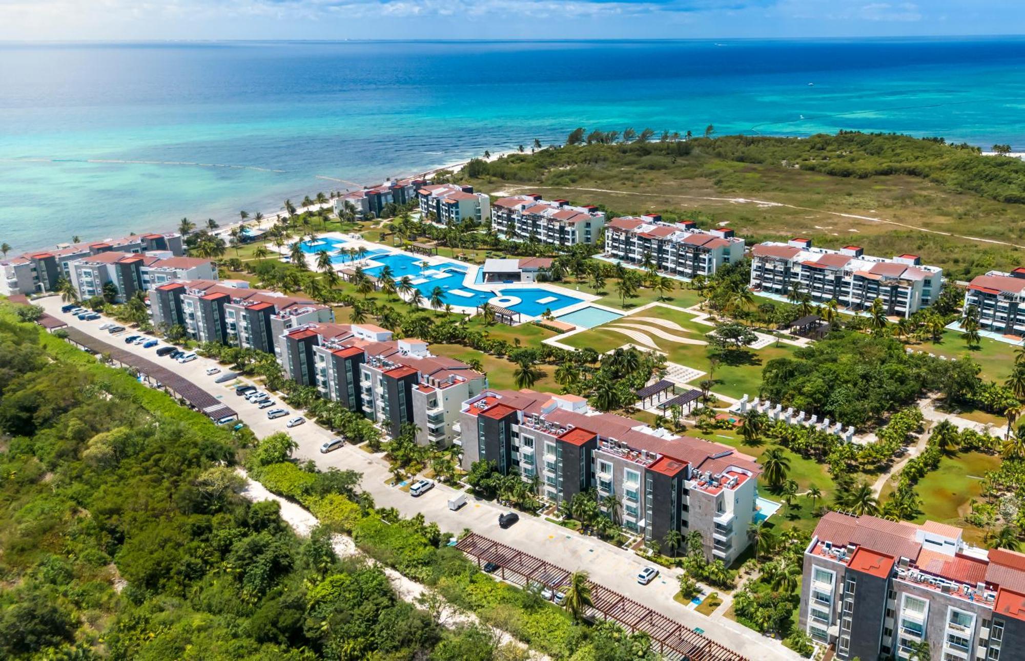 Holiday home Ocean View With Plunge Pool - Beachfront Complex - At Mareazul Agua Dulce Playa del Carmen