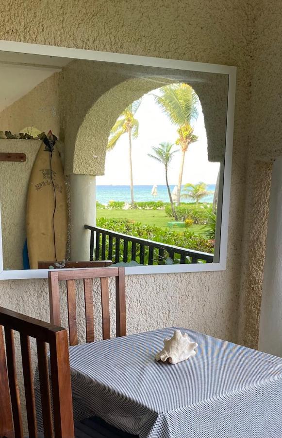 Apartamento Departamento Frente Al Mar Con Dos Recamaras Y Seguridad 24 H A Dos Cuadras De La Quinta Avenida *
