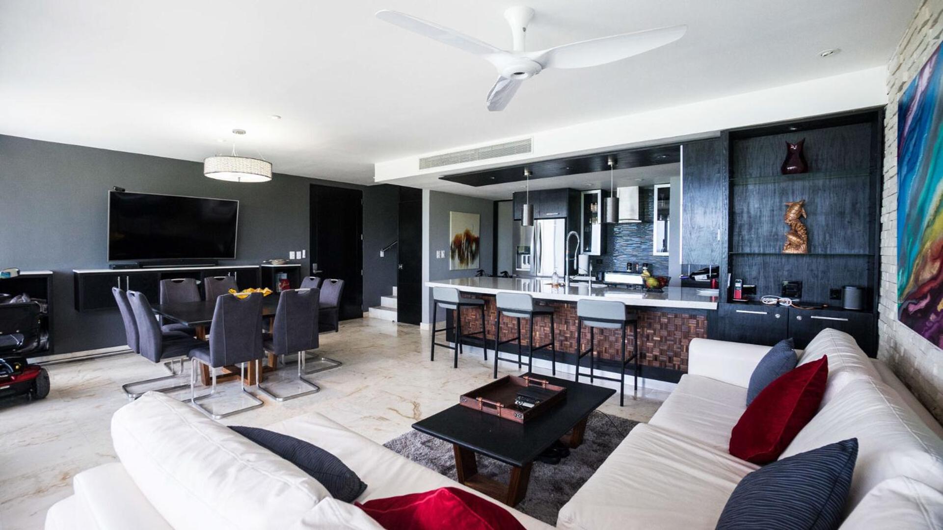 Executive Penthouse With Unobstructed Views At The Elements By Bric Сasa de vacaciones Playa del Carmen