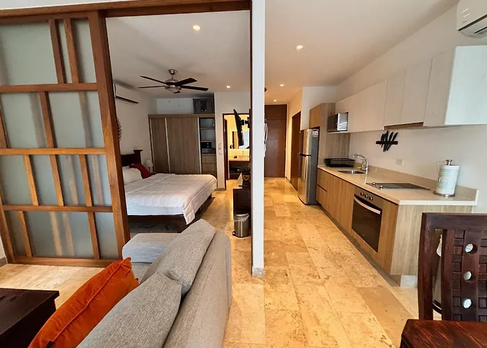 Chic 1Br Apartment In Playa Del Carmen Steps To 5Th Ave